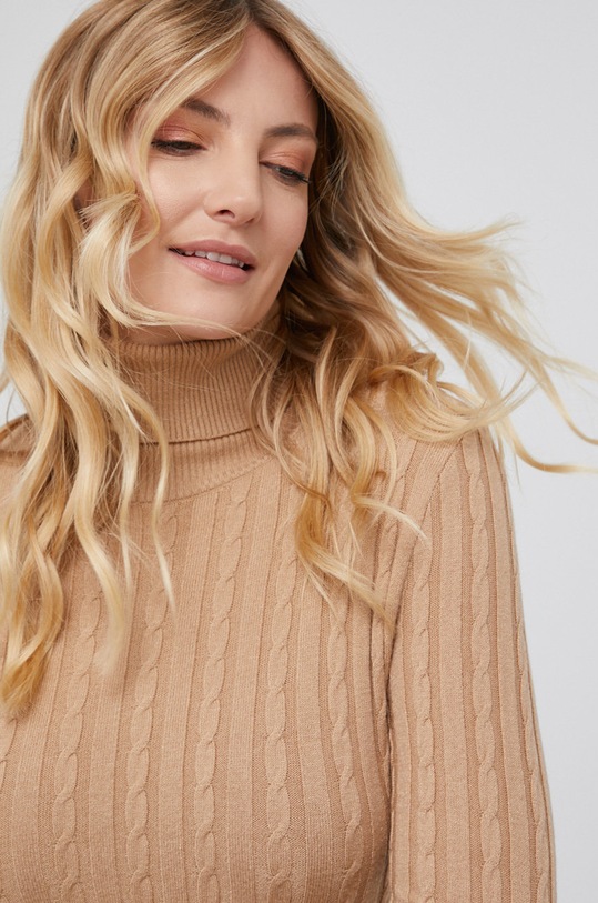 Answear Lab Sweter pozostałe beżowy 15074.DA