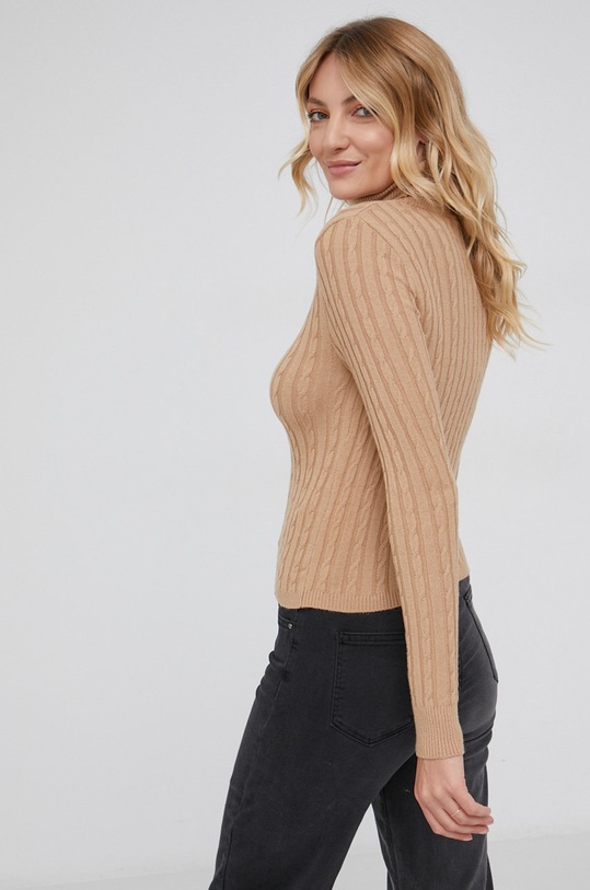 Odzież Answear Lab Sweter 15074.DA beżowy