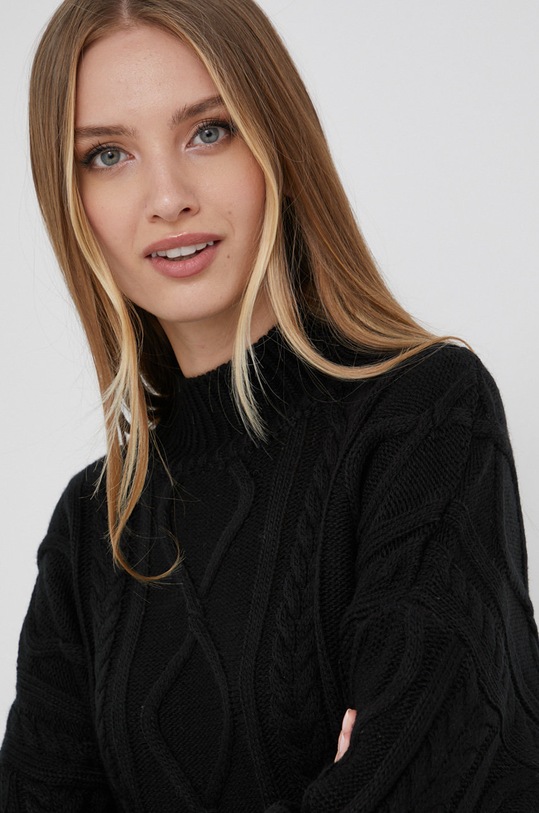 Answear Lab Sweter czarny 2211202.2.DA