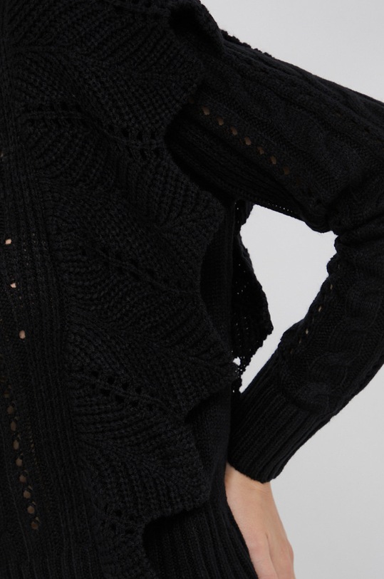 Answear Lab Sweter z domieszką wełny 3828.AJ czarny