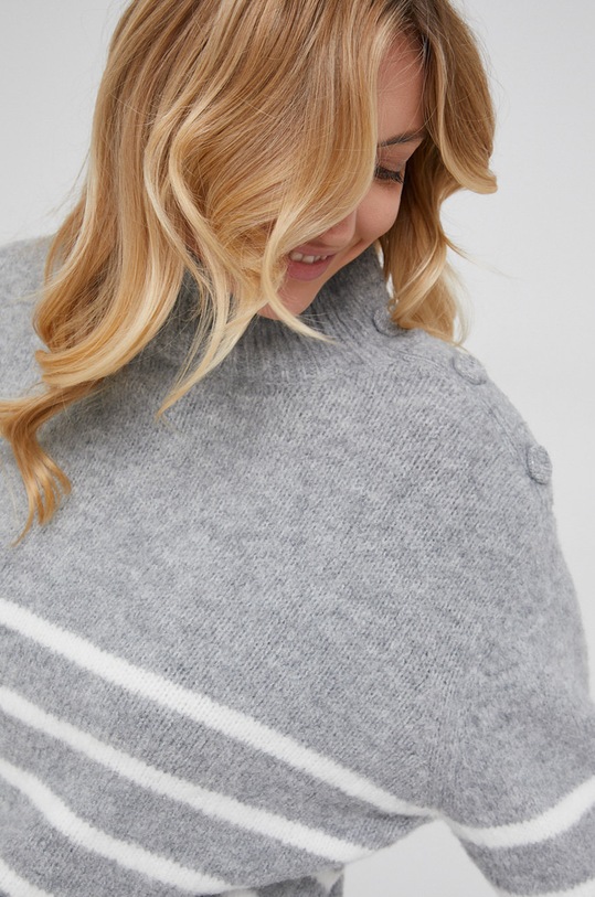 Answear Lab Sweter wełniany szary MC18889.AJ