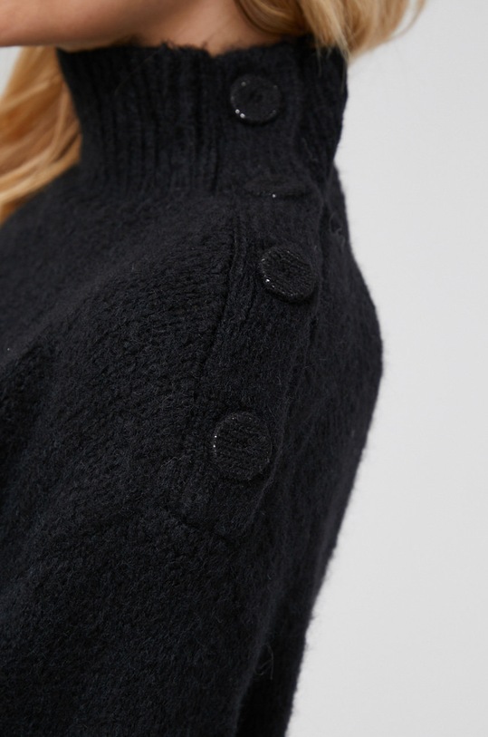 Answear Lab Sweter z domieszką wełny MC18889.1.AJ czarny