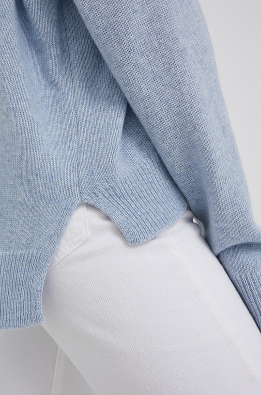 Answear Lab Sweter z domieszką kaszmiru KA628245.2.AJ niebieski