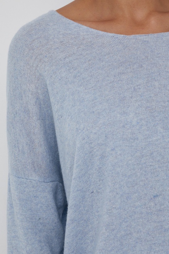 Answear Lab Sweter z domieszką kaszmiru KA628838.AJ niebieski