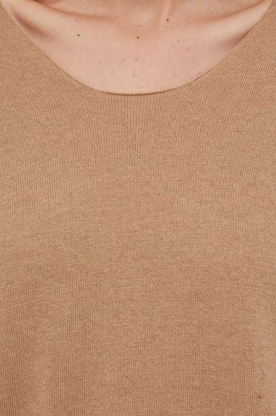 Answear Lab Sweter z domieszką kaszmiru KA628838.1.AJ brązowy