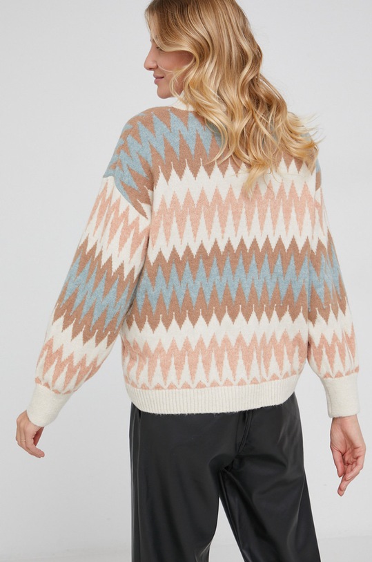 Odzież Answear Lab Sweter z domieszką wełny P54.1.AJ beżowy