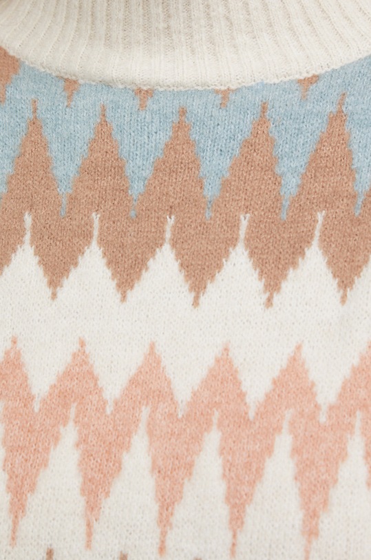 Answear Lab Sweter z domieszką wełny P54.1.AJ beżowy