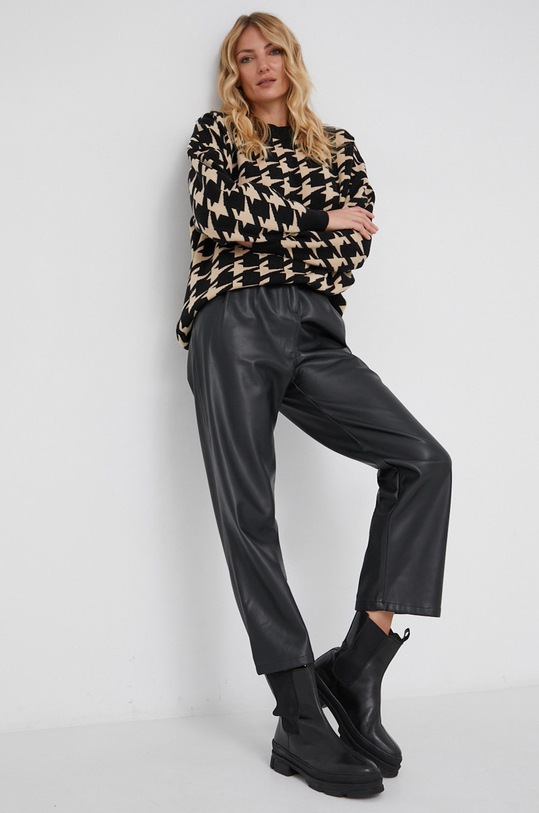 Answear Lab Sweter R.203.AJ brązowy WZ21