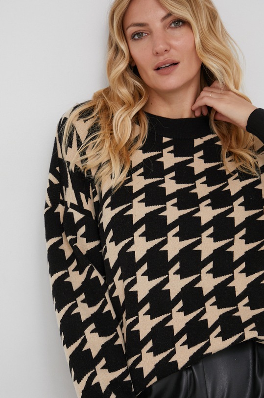 Answear Lab Sweter brązowy R.203.AJ