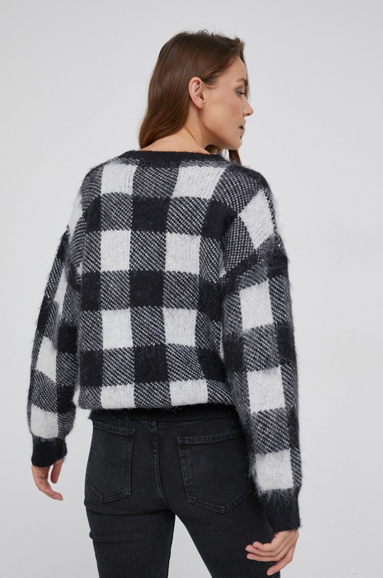 Odzież Answear Lab Sweter z domieszką wełny AT7255.AJ czarny