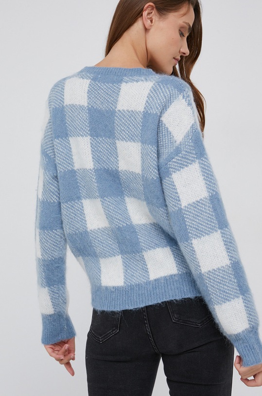 Odzież Answear Lab Sweter z domieszką wełny AT7255.1.AJ niebieski