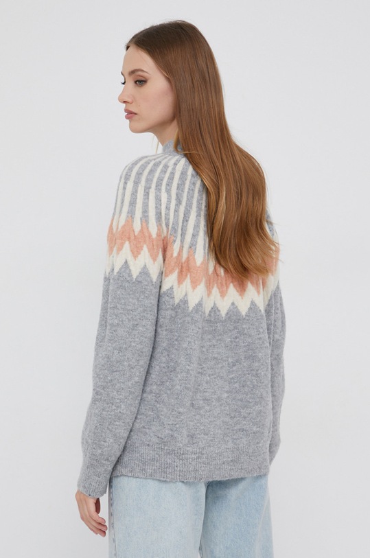 Odzież Answear Lab Sweter z domieszką wełny AT5509.AJ szary