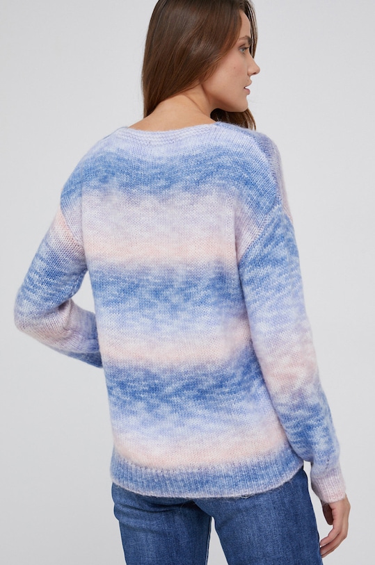 Odzież Answear Lab Sweter z domieszką wełny PM8761.2KR niebieski