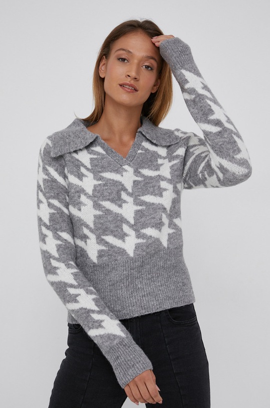 Answear Lab Sweter pozostałe szary 2122.2.AJ