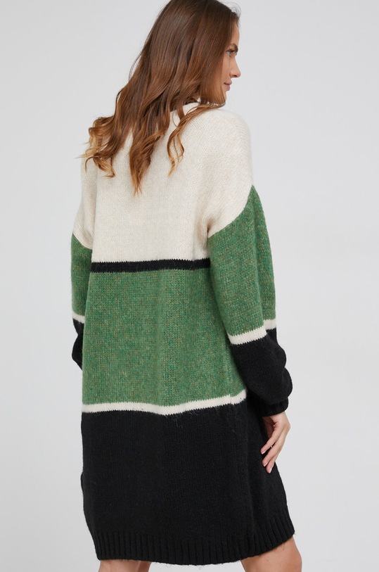 Odzież Answear Lab Kardigan z domieszką wełny 3092.1.MB zielony