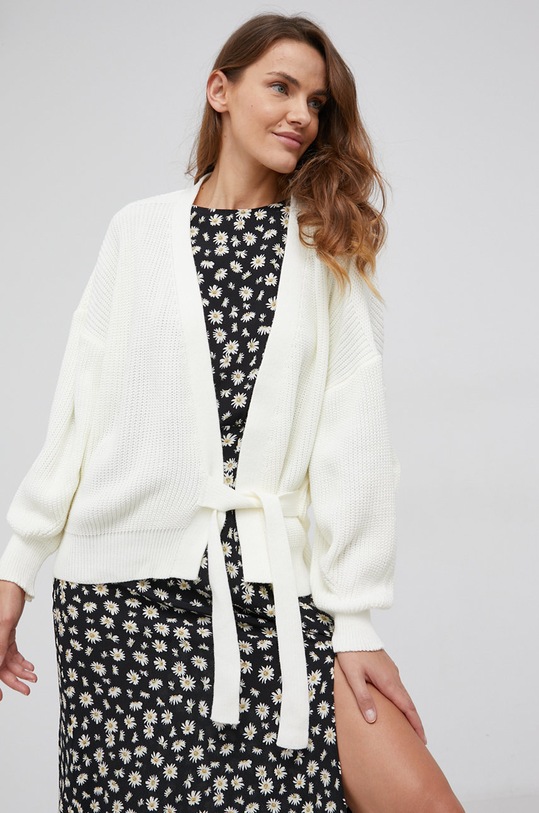 Answear Lab Kardigan pozostałe biały 5098.MB