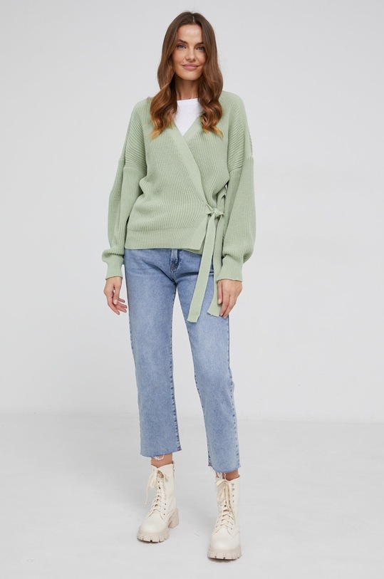 Kardigan Answear.LAB 5098.1.MB tyrkysová WZ21