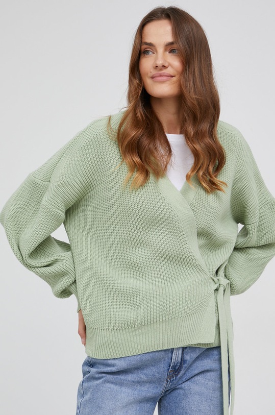 Kardigan Answear.LAB tyrkysová 5098.1.MB