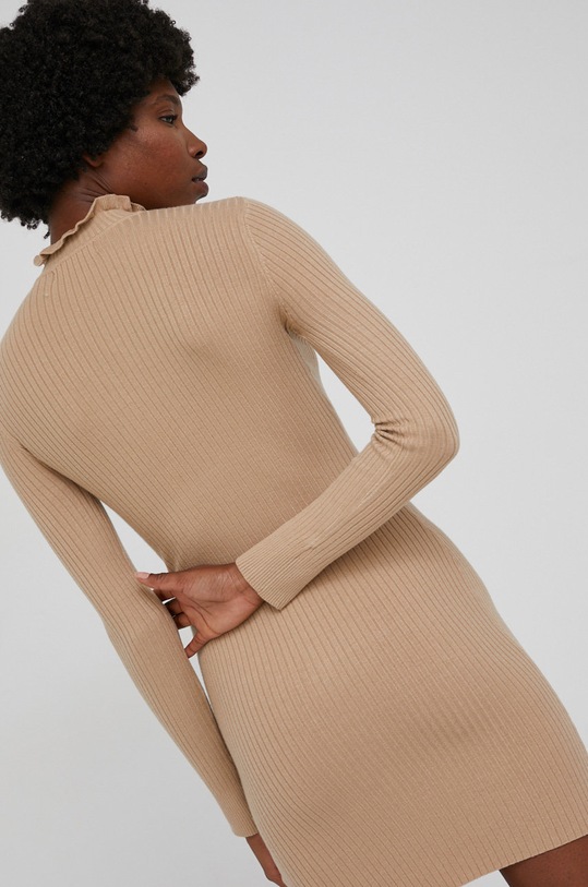 Odzież Answear Lab Sukienka F3329.3KR beżowy