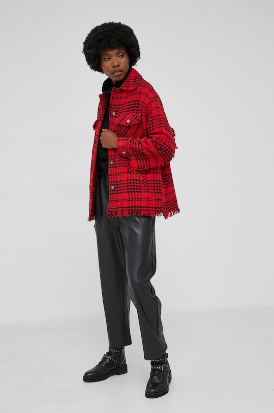 Answear Lab Sweter z wełną F3517A.1KR czarny WZ21