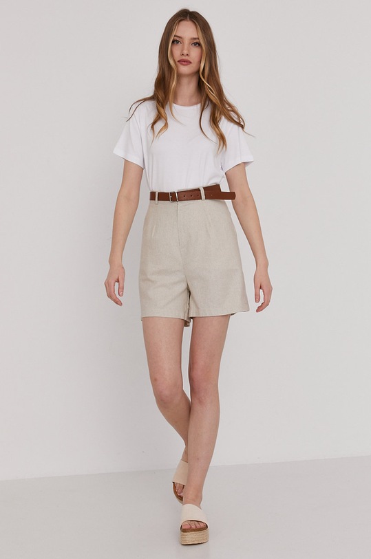 Šortky Answear.LAB CEN.3.4.DA béžová WZ21