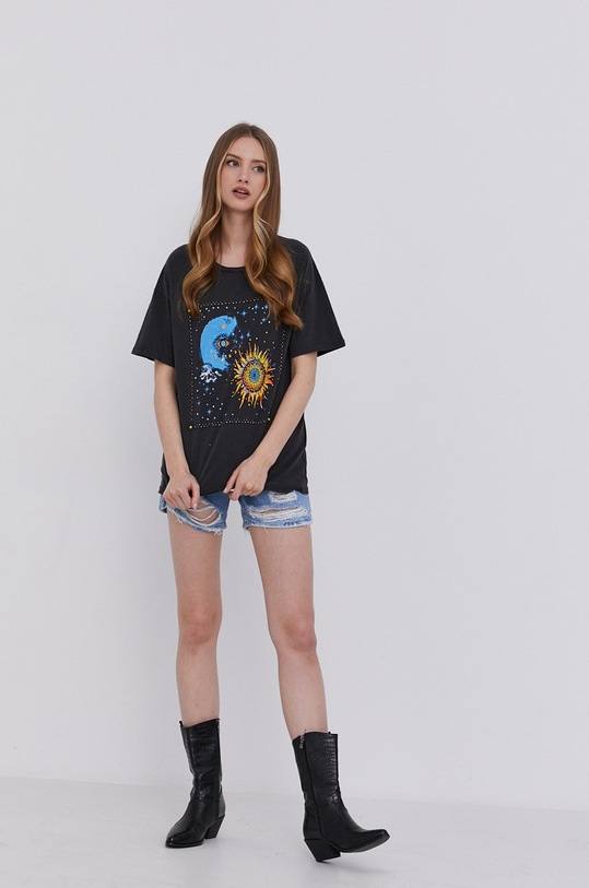 Answear Lab Szorty jeansowe 21.1.KR niebieski WZ21