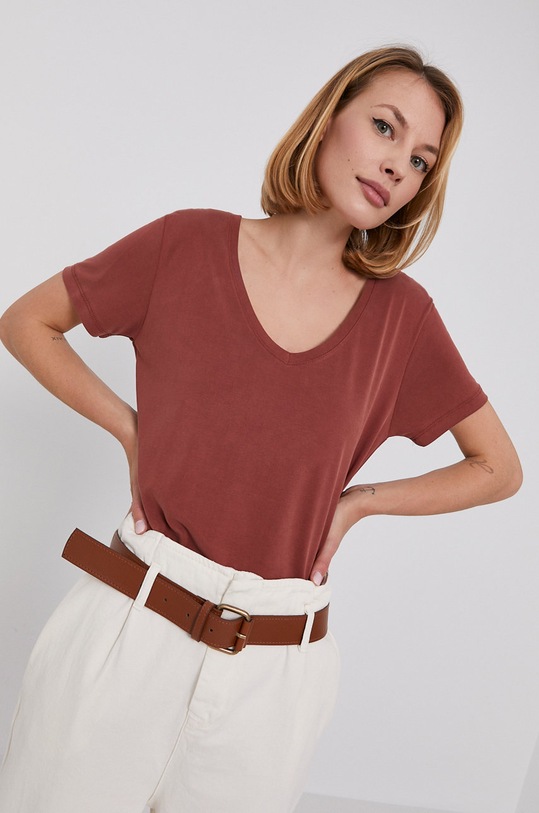 Футболка Answear Lab інші червоний T402REDAZ