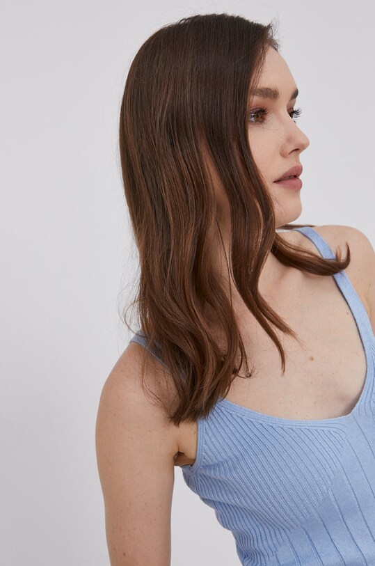 Answear Lab Top 7043 albastru