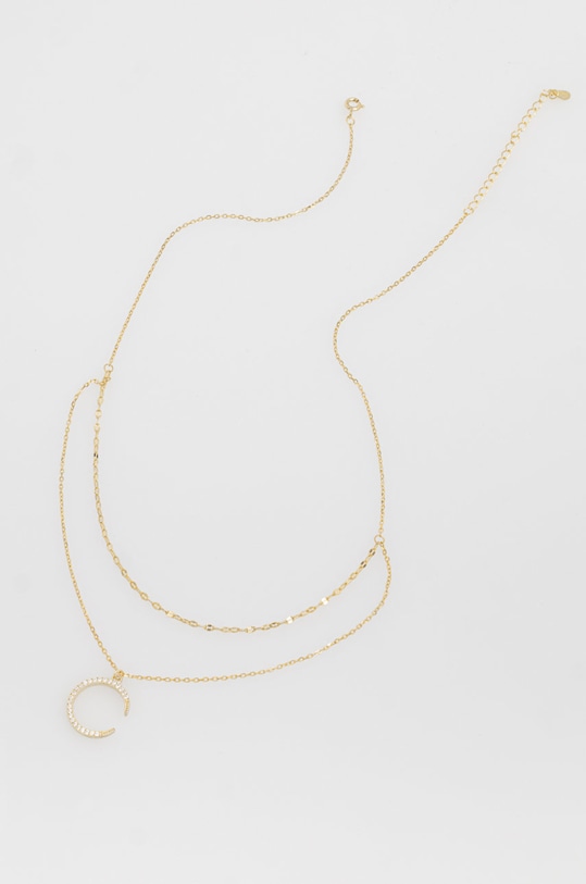 Answear.LAB collana d'argento neckll14.DB oro WZ22