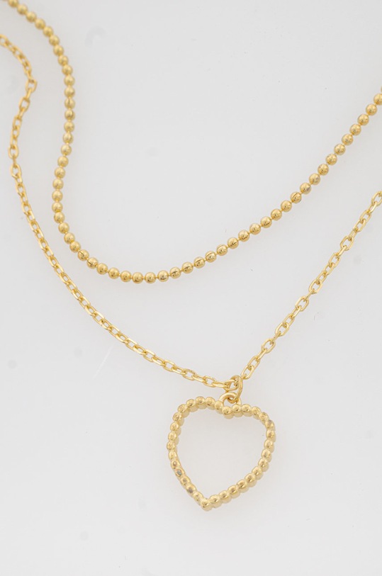 Accesorii Answear Lab colier de argint neckll25.DB aur