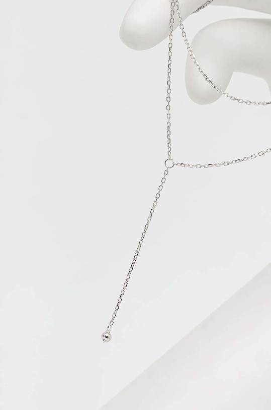 Doplňky Stříbrný náhrdelník Answear.LAB bi12.DB stříbrná