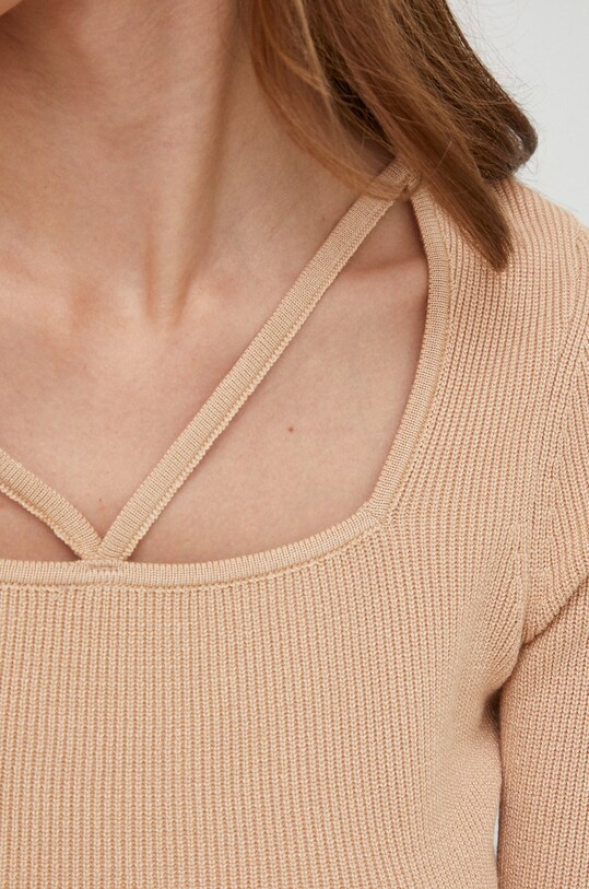Answear Lab sweter TT3391Z.1.JS beżowy