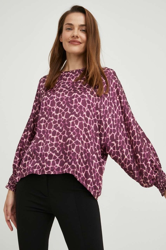 Answear Lab bluzka różowy 95553.js1
