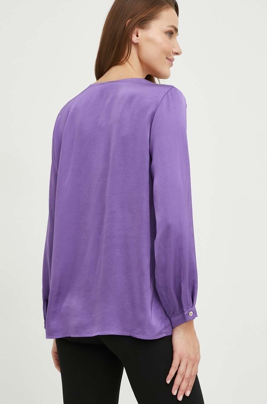 Îmbrăcăminte Answear Lab bluza cu mătase G12702.1WK violet