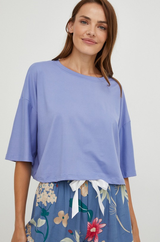 Îmbrăcăminte Answear Lab pijama paj.9.JS albastru