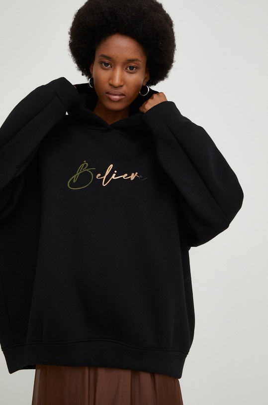 Answear Lab bluza pozostałe czarny 431.WK