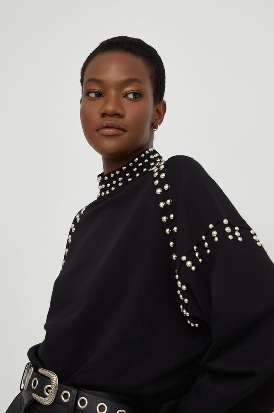 Answear Lab bluza czarny chf5288.WK