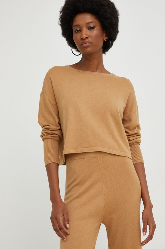 Комплект - светр і штани Answear Lab la2517ab.1.js коричневий WZ22