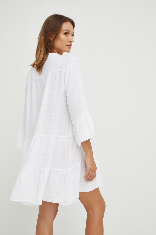 Ruházat Answear.LAB vászon ruha G72002.W fehér