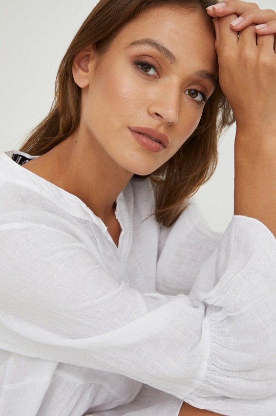 Answear.LAB vászon ruha fehér G72002.W