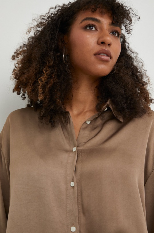 Answear Lab koszula 92956.WK beżowy