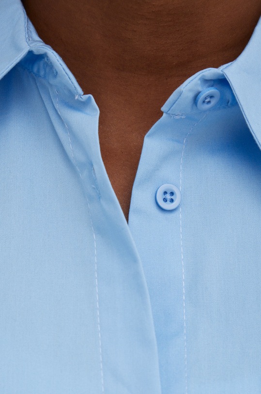 Answear Lab koszula bawełniana 2022.JS niebieski