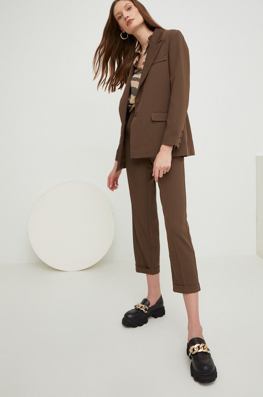 Рубашка Answear Lab 79622.AWK бежевый WZ22