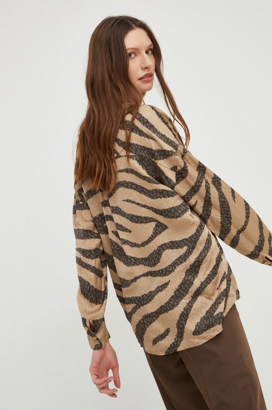 Одежда Рубашка Answear Lab 79622.AWK бежевый