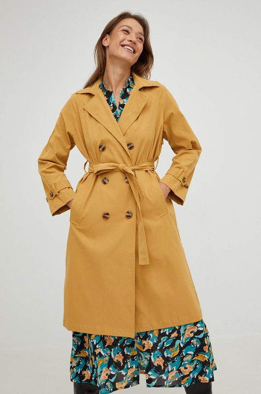 Trench kabát Answear.LAB 3322.JS béžová