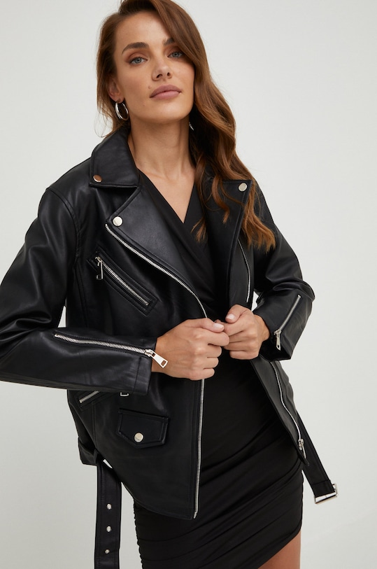 Answear Lab ramoneska nieocieplane czarny zd16055.W