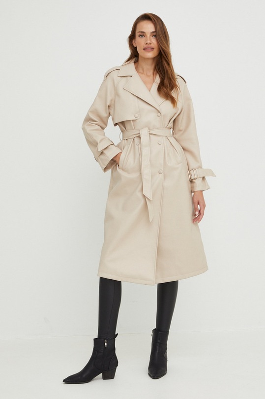 Answear Lab trenci cu captuseala bej cv2087.2w