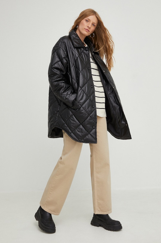 Answear Lab kurtka jy5027.w czarny WZ22