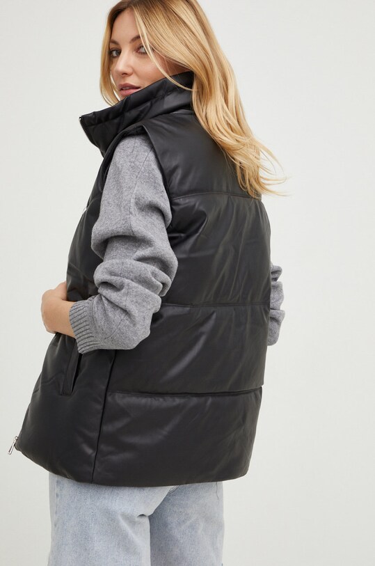 Îmbrăcăminte Answear Lab vesta mj2007.3w negru