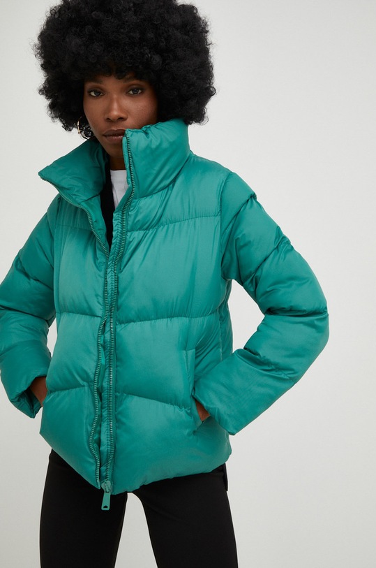 Answear Lab kurtka bez kaptura zielony 9033.4WK